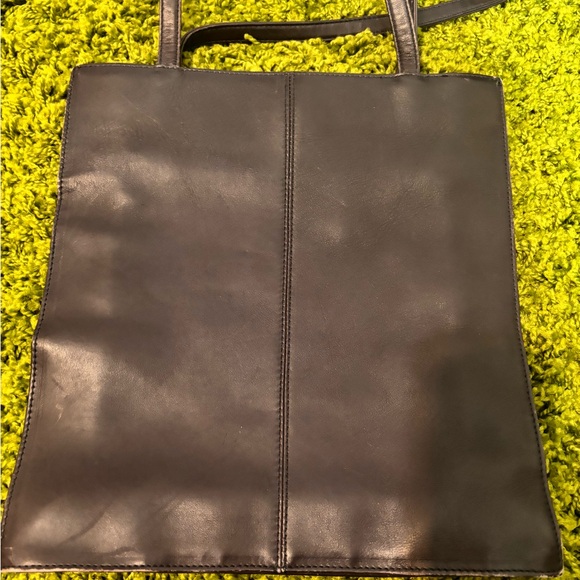 Purple-brown Stone Mountain leather shoulder bag - Picture 7 of 7